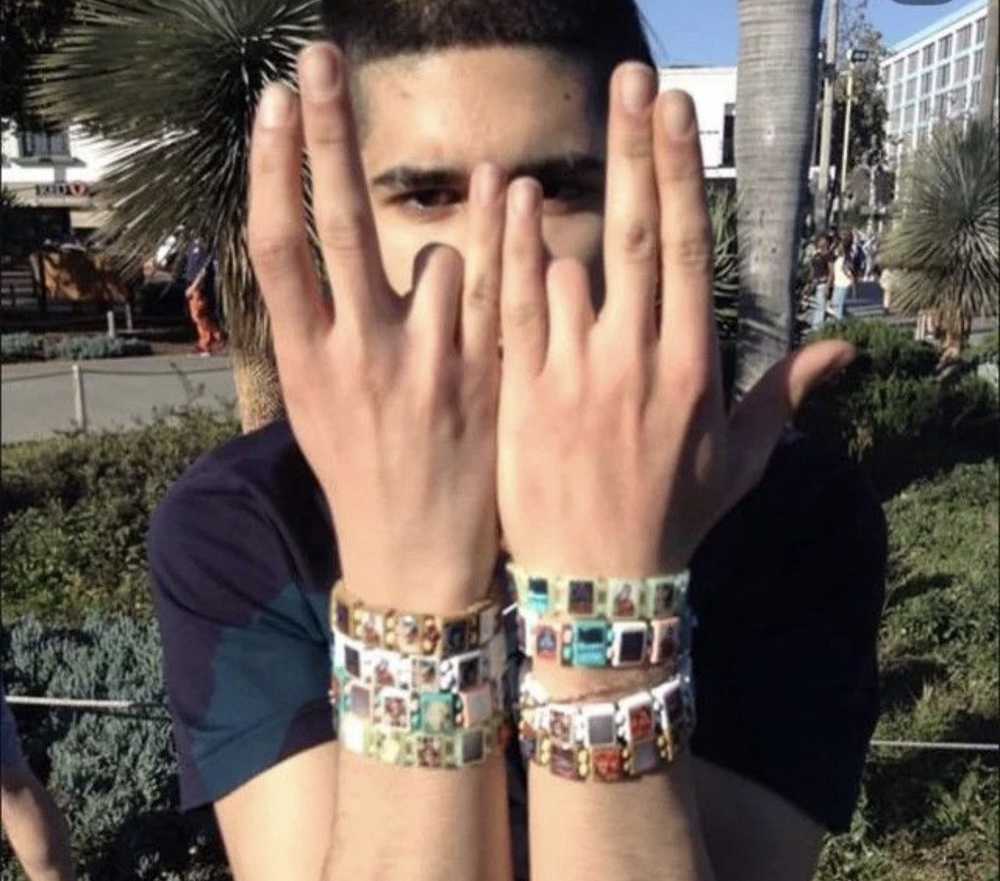 小物 bazo1199 bracelet white Designer × Other × Streetwear Bazo 1199 x Fakemink Bracelet