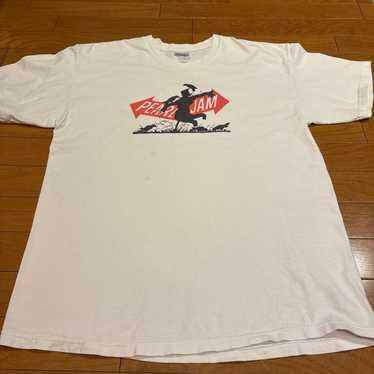 ミュージシャン PEARL JAM VINTAGE T 2003 VINTAGE 2003 PEARL JAM RIOT ACT NORTH AMERICA TOUR ROCK T