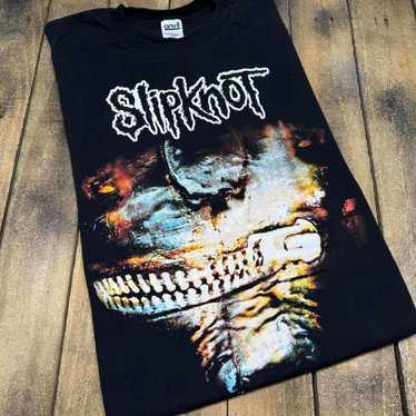 レア Slayer Slipknot 2004 ツアーTシャツ XL 中古 スリップノット slipknot 2004 ライブ ツアーTシャツ