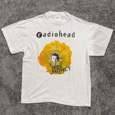 90’s Radiohead TシャツサイズＬアイルランド製　ビンテージUSED 90's Radiohead TシャツサイズLアイルランド製 ビンテージUSED