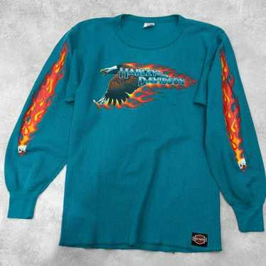 Harley-Davidson フレイム ファイヤー 90s アメリカ製 Harley-Davidson フレイム ファイヤー 90s アメリカ製 Vintage