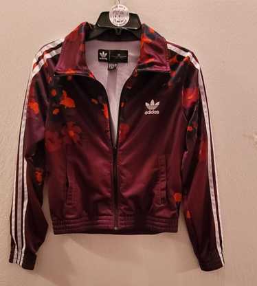 adidas HER STUDIO LONDON コラボ ジャケット adidas originals × HER studio london コラボ 総柄トラック