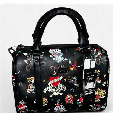 バッグ vintage ed hardy design bag Vintage Y2K Ed Hardy Khaki Messenger Bag – Michelle Tamar