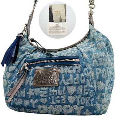 Coach denim poppy shoulder - Gem