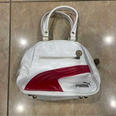 【レア】90s PUMA レザーボストンバッグ y2k PUMA - PUMA プーマ レザー ボストンバック レトロの通販 by
