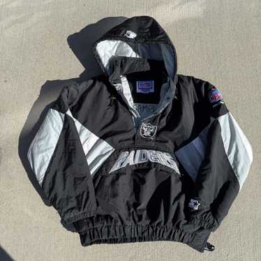 STARTER NFL OAKLAND RAIDERS アノラックパーカー XL Raiders starter jacket xl - Gem