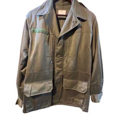 ジャケット・アウター 80s French Army M64 mods coat Original French Army M64 Jacket - Olive- Genuine Military