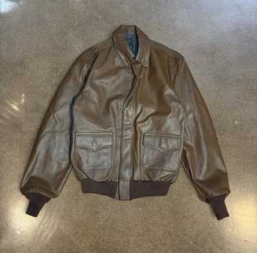 【本革】80s Schott USA製 type A-２（46） VINTAGE SCHOTT LEATHER JACKET TYPE A-2 SIZE 38 MADE IN USA