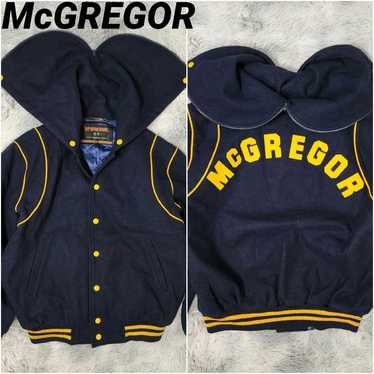 80s McGREGOR ヴァーシティジャケット ウールブルゾン スタジャン 70sヴィンテージ マクレガー ウール スタジャン バーシティ