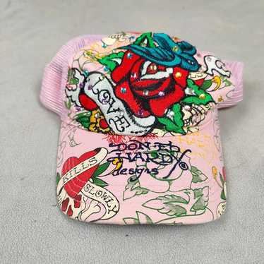 Y2k ed hardy cap - Gem