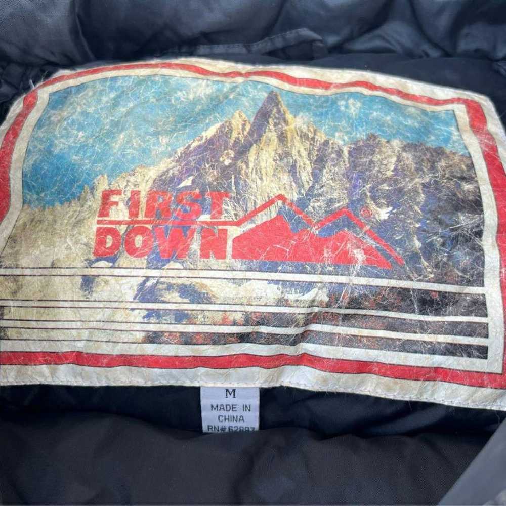 FIRST DOWN First Down Down Jacket US Standard 90s… - image 10
