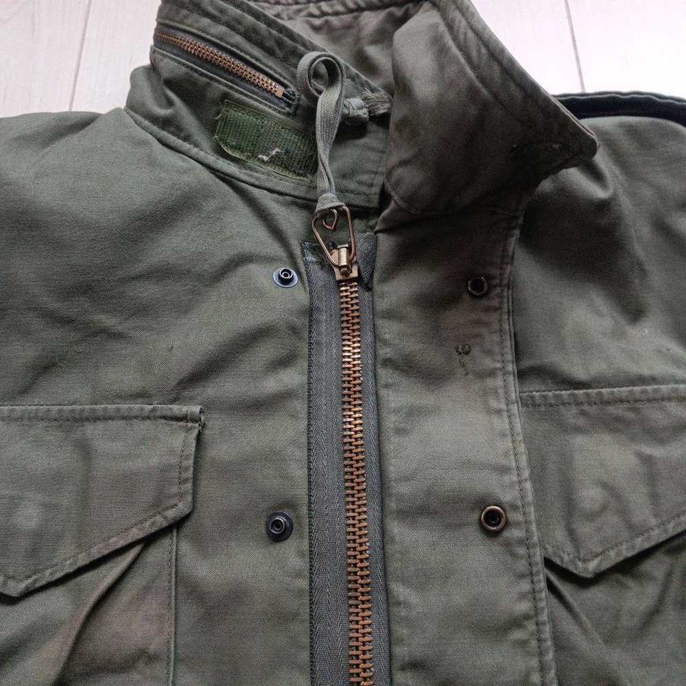 【USA-vintage】M-65 Field Jacket 3rd Brass - image 4