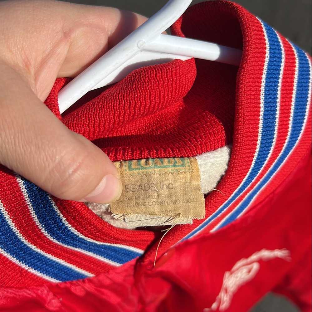 1987 Spuds Mackenzie Bud Light Bomber Jacket Large - image 4