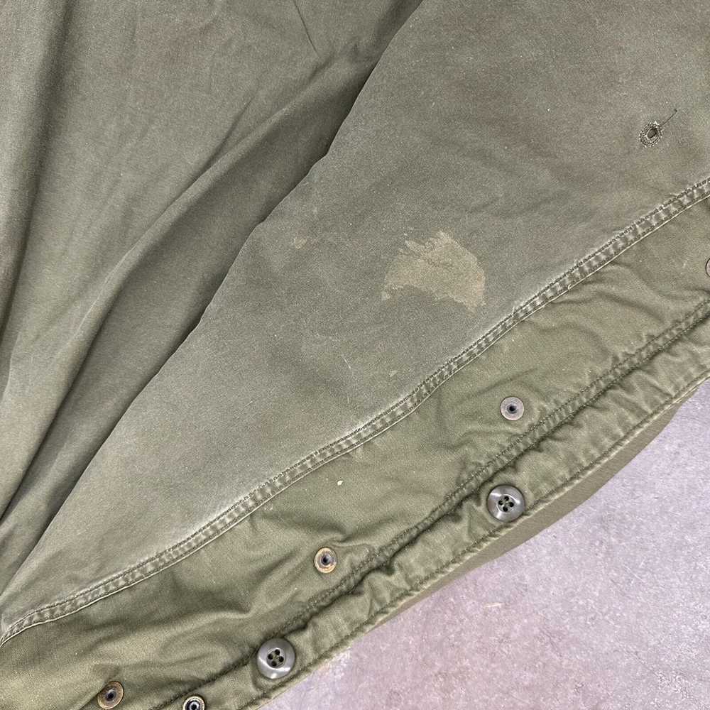 Vintage Alpha Industries Field Coat Mens Medium U… - image 9