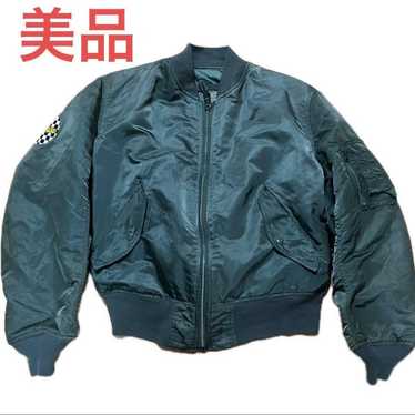 80s 90s ALPHA INDUSTRIES MA-1 L USA製 Vintage Alpha Industries Usa Air Force Ma-1 Flight Jacket