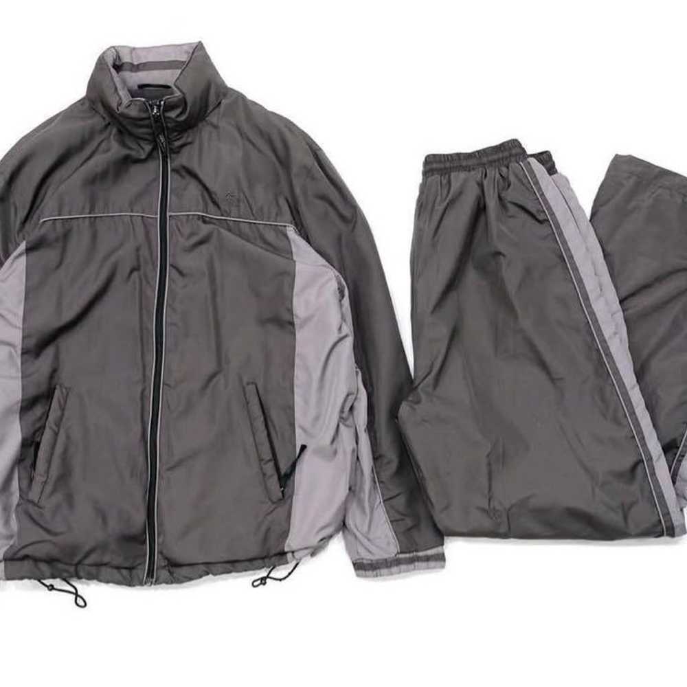 90's-00's FIRST DOWN Nylon Jacket and Pants Set - image 1