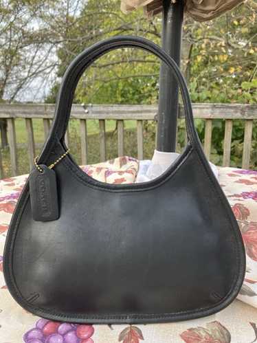 美品　Vintage Coach Ergo Shoulder Bag Black COACH Ergo 33 Leather Shoulder Bag Vintage Style Black | eBay