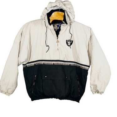 STARTER NFL OAKLAND RAIDERS アノラックパーカー XL Raiders starter jacket xl - Gem