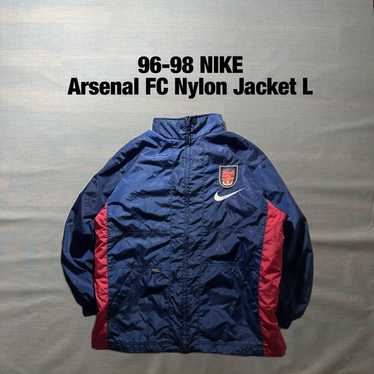 Nike Arsenal ジャケット Lサイズ 青 NIKE 00s NIKEナイキ Arsenal Fly Emirates アーセナル刺繍