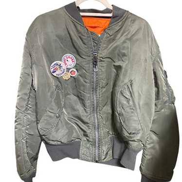 ALPHA　MA-1 90年代　SizeXL Alpha 90s vintage ma-1 - Gem