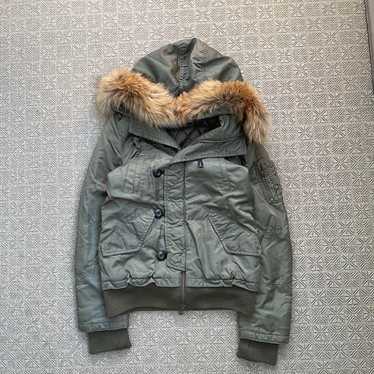 N2b bomber short parka - Gem
