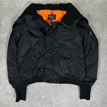 ジャケット・アウター BEAMS N-2B flight jacket PRIMALOFT black 81KnQdHZUHL._AC_UY350_.jpg
