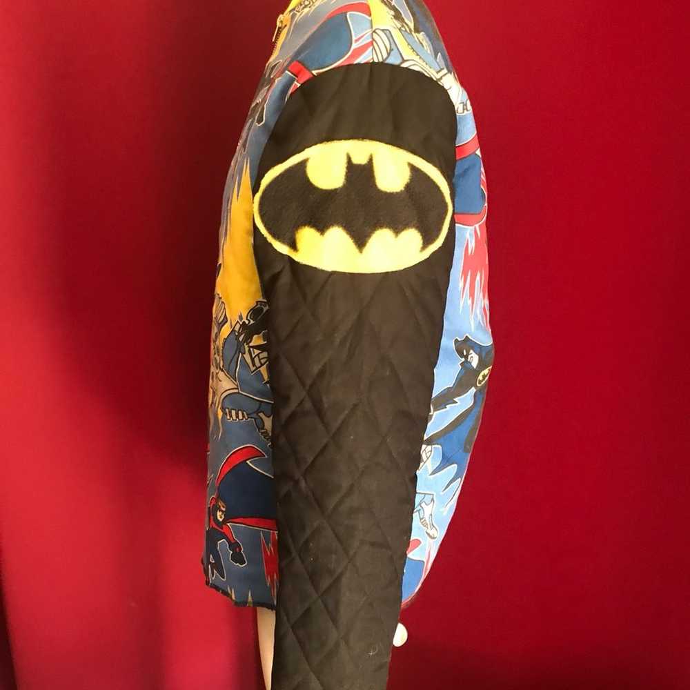 Custom 1 of 1 Batman Bomber Jacket Made - image 3