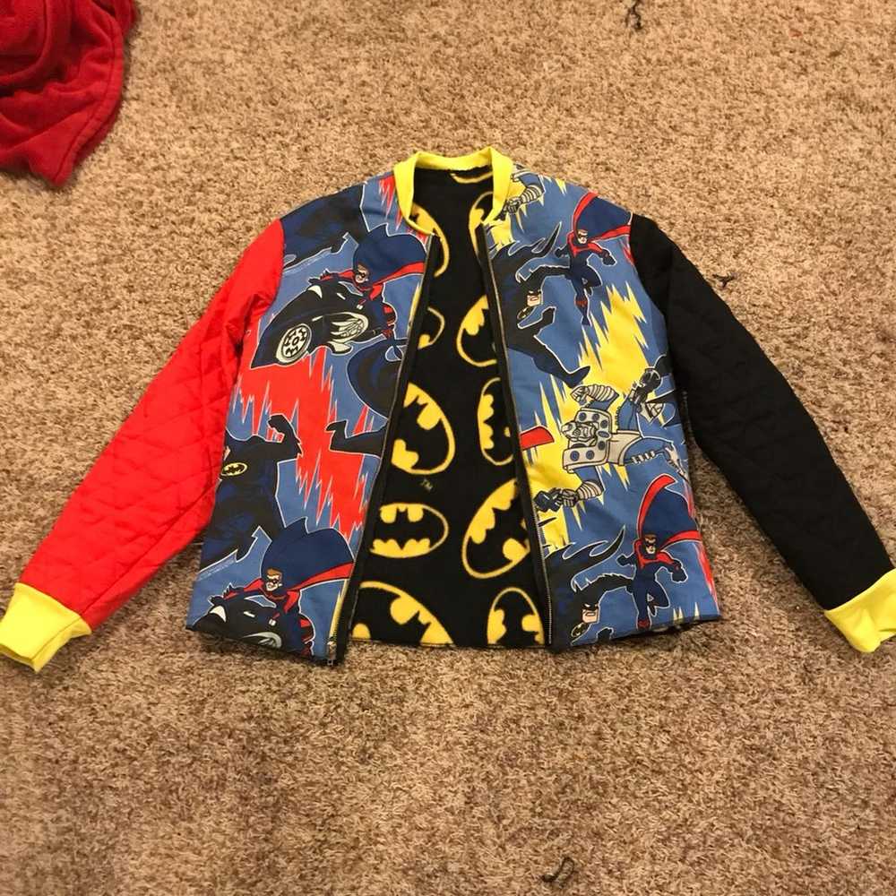 Custom 1 of 1 Batman Bomber Jacket Made - image 6