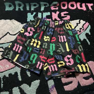 Bravest studios LV ロゴプリント ショートパンツ Bravest studios LV ロゴプリント ショートパンツ