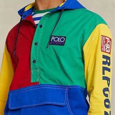 90's polo sport ralph lauren アノラック XL Vintage 90s Polo Sport Ralph Lauren Logo Pullover Jacket