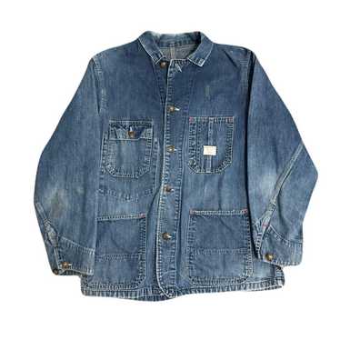 BIG SMITH Herringbone Coveralls Denim Vintage Union M… - Gem