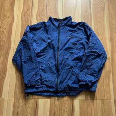\"90s polo sport\" warmup jacket L 青 バングラ製 ポロスポーツ POLO SPORT ラルフローレン 希少 90S ナイロン