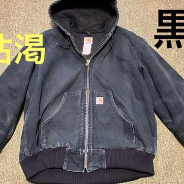 ジャケット・アウター Carhartt 90s Faded Black Active Jacket Carhartt active jacket detroit - Gem