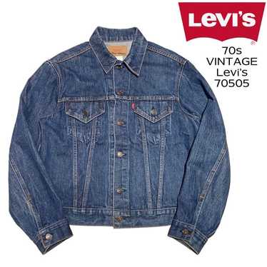 70s vintage levis 70505 - Gem