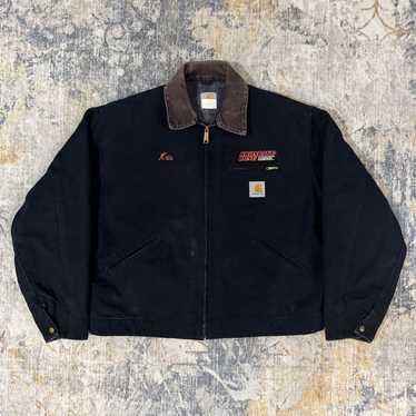 き*ち様 ダメージ！Carhartt detroit Jacket J97 26 Vintage Carhartt Sunfaded with Distressed Detroit Jacket J97