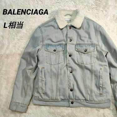 Balenciaga logo denim jacket - Gem