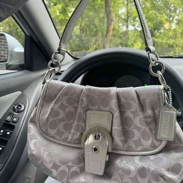 バッグ coach signature Flap Soho shoulder COACH Soho Signature Jacquard Shoulder Bag | Dillard's