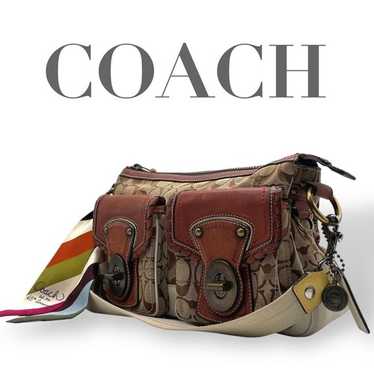 バッグ COACH 65th Anniversary Legacy hand bag Showing some love to a Coach 65th anniversary legacy