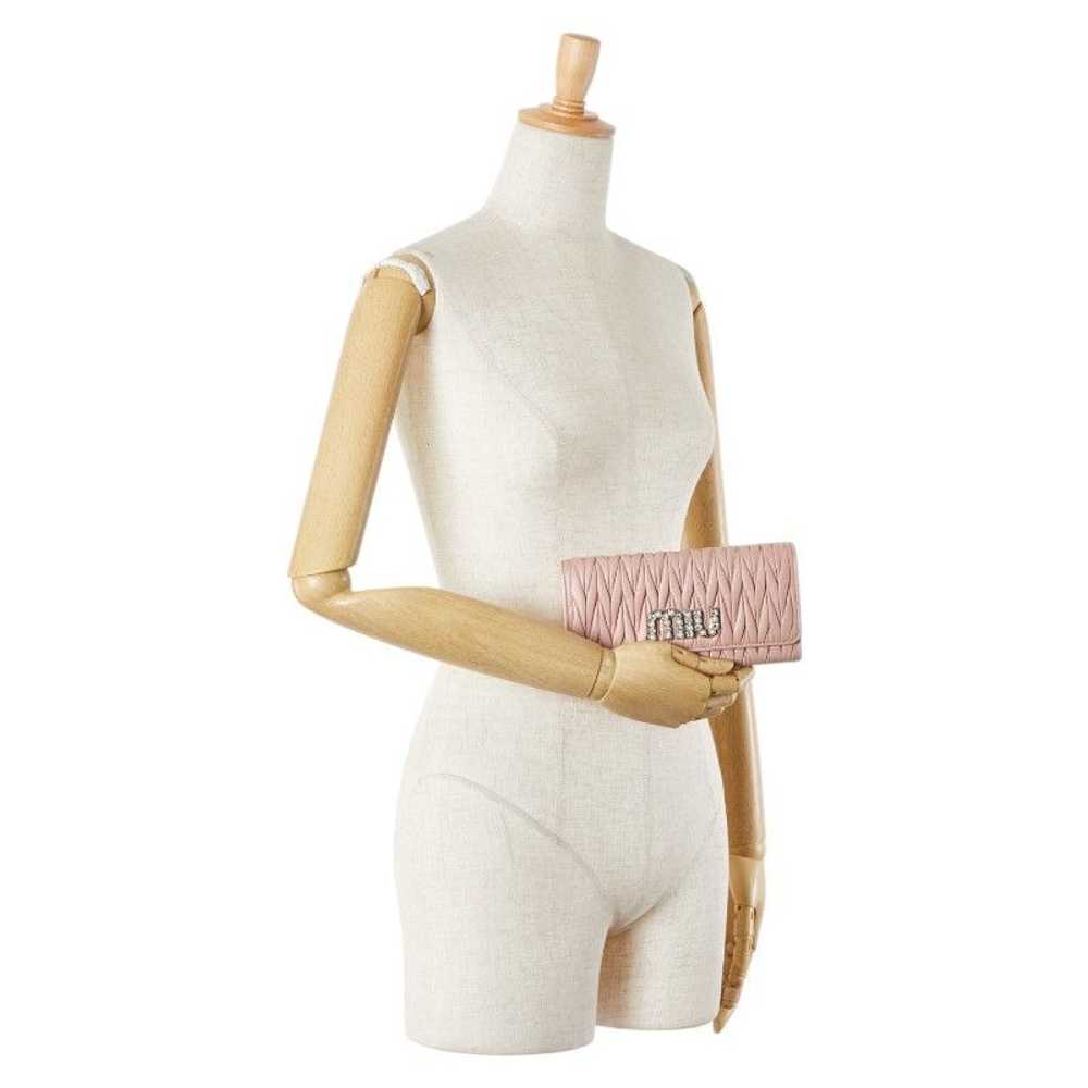 Miu Miu Miu Miu Miu Miu Matelassé Bijoux Leather … - image 10