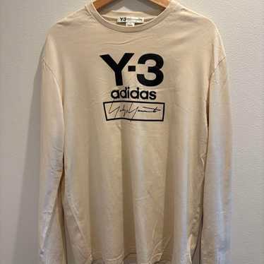 ◆Y3 YOHJI YAMAMOTO adidas トレーニングシャツ YOHJI YAMAMOTO ADIDAS Y-3 DRAGON LOGO T-SHIRT Y2K TEE CREW
