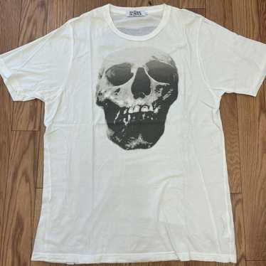 y2k❤️ 00s HYSTERIC GLAMOUR スカル ダメージ加工 tee y2k❤️ 00s HYSTERIC GLAMOUR スカル ダメージ加工 tee