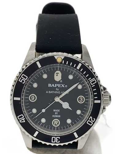 BAPE BAPEX ブラック腕時計 A BATHING APE 腕時計 TYPE 4 BAPEX M メンズ : ZOZOTOWN Yahoo