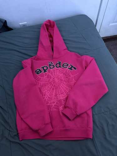 sp5der pink！ Sp5der P*NK V2 Hoodie Pink Men's - FW23 - US