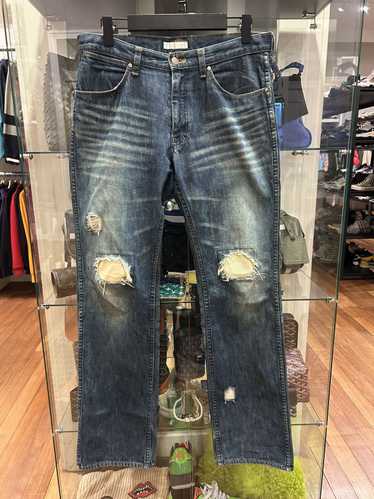 パンツ 00s NUMBER (N)INE damaged skinny jeans パンツ 00s NUMBER (N)INE damaged skinny jeans L] Number Nine