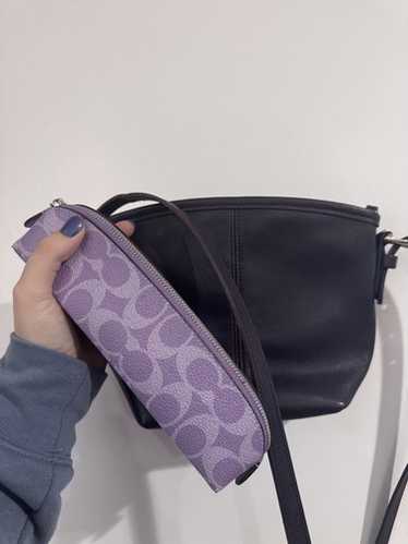Coach purple leather vintage - Gem