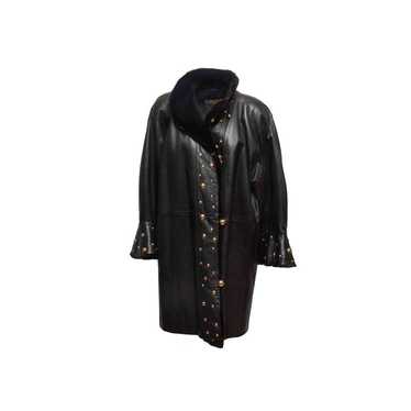 80's leather jacket saint laurent - Gem