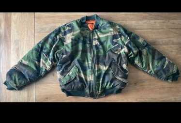 ジャケット・アウター woodland pattern bomber jacket ma-1 Woodland Camo MA-1 Bomber Jacket