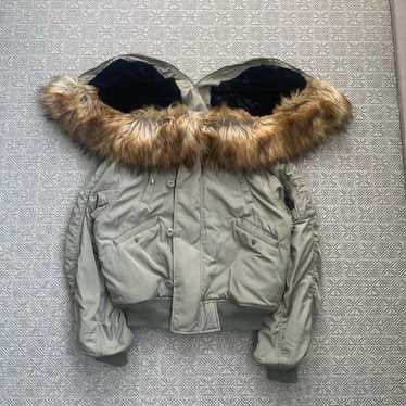 N2b hooded flight jacket - Gem