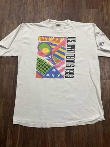 ウェア 1996 US OPEN tennis T shirt size L 1996 US OPEN tennis T shirt size L