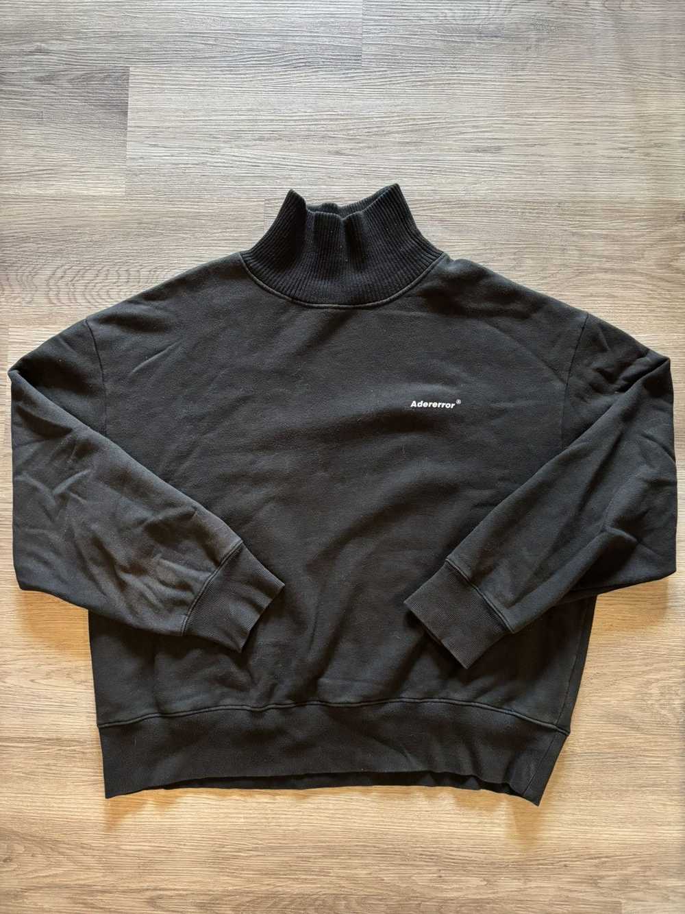 Ader Error Ader Error Logo Knit Mock Neck Sweater - image 1